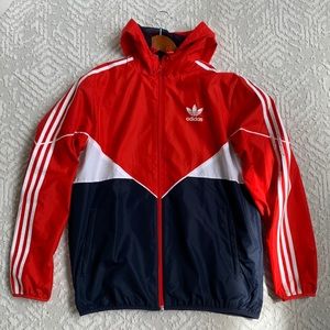 Mens Adidas retro windbreaker